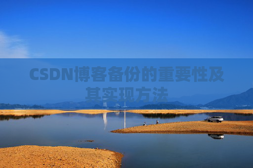 CSDN博客备份的重要性及其实现方法